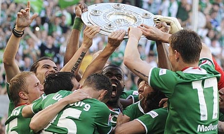 Chức v&ocirc; địch Bundesliga l&agrave; th&agrave;nh t&iacute;ch vĩ đại nhất trong lịch sử Wolfsburg. 