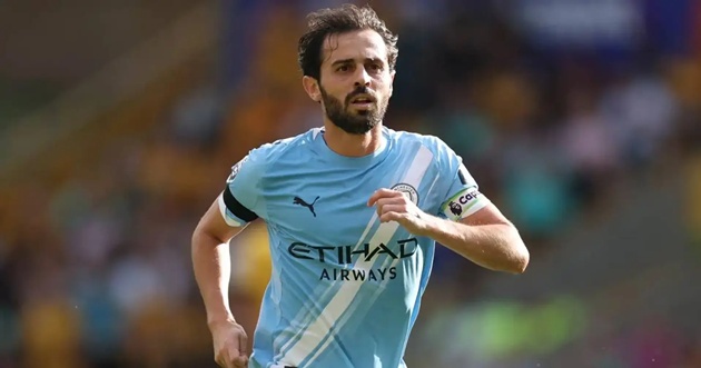 Ảnh bài viết Romano xác nhận Bernardo Silva rời Man City