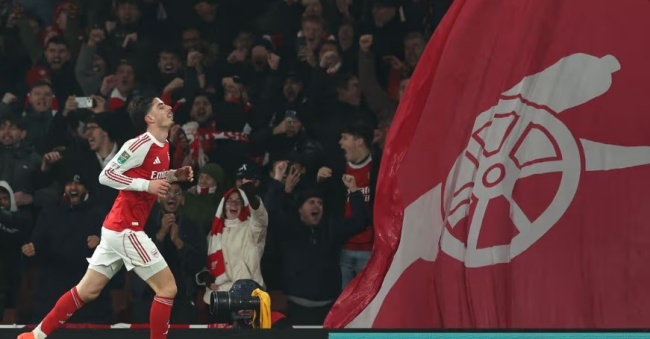 Havertz ghi b&agrave;n thắng định đoạt trận đấu.