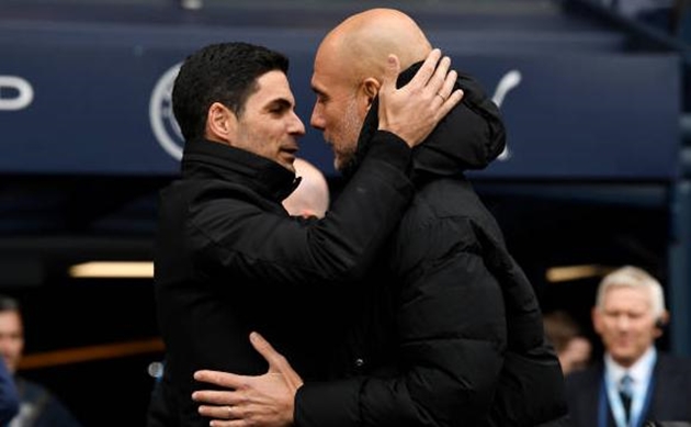 Ảnh bài viết Arteta là rào cản cuối cùng cho kỷ lục của Pep Guardiola