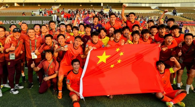 Trung Quốc đang hừng hực kh&iacute; thế sau giải U23 ch&acirc;u &Aacute;.