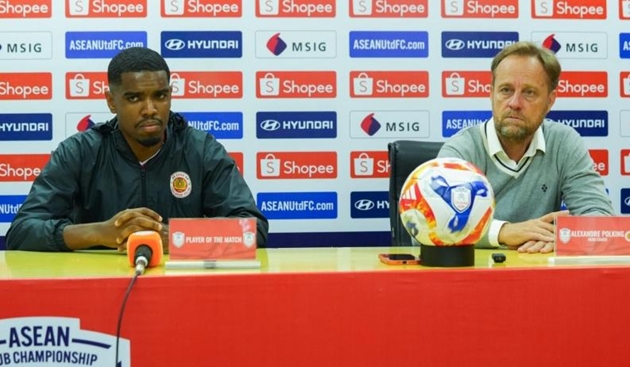 &Ocirc;ng Alexandre Polking h&agrave;i l&ograve;ng với đội h&igrave;nh C&ocirc;ng an H&agrave; Nội.