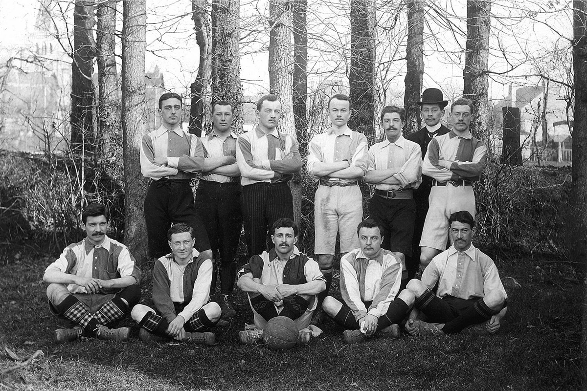 Đội h&igrave;nh Le Havre m&ugrave;a 1902-1903.