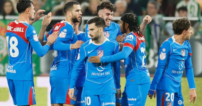Ảnh bài viết Atletico Madrid hủy diệt Betis, lọt vào bán kết Copa del Rey