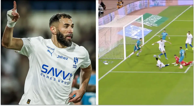 Ảnh bài viết Benzema lập hat-trick ra mắt giúp Al Hilal thắng 6-0