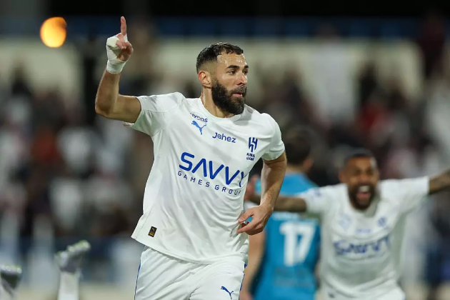 Benzema ra mắt hoàn hảo ở Al Hilal.
