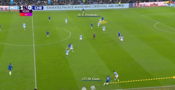 Fernandez lu&ocirc;n biết c&aacute;ch x&acirc;m nhập v&ograve;ng cấm đối phương để tạo n&ecirc;n mối đe dọa lớn.