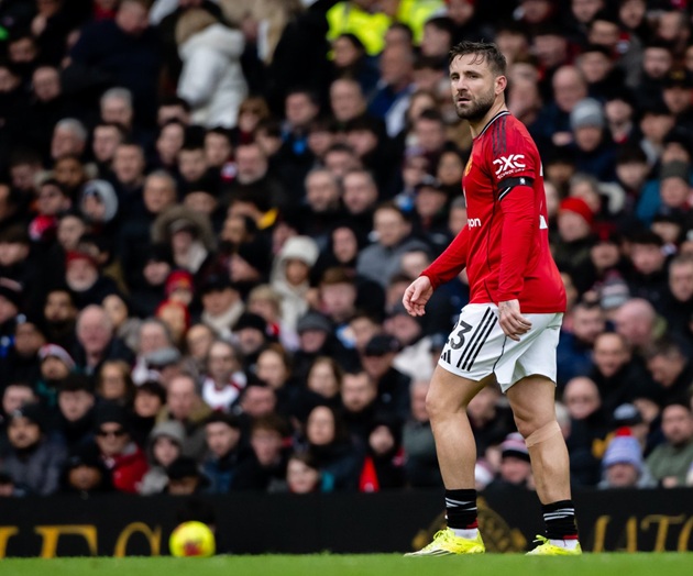 Luke Shaw (6,8/10): Thi đấu tròn vai trong cả tấn công lẫn phòng ngự. Anh phản ứng rất nhanh để phạm lỗi với Gallagher, ngăn chặn đối thủ tận dụng đường chuyền hỏng của Lammens.