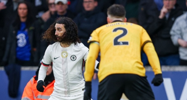 Marc Cucurella - 7.3 điểm: Hoạt động rất t&iacute;ch cực b&ecirc;n h&agrave;nh lang tr&aacute;i, thường xuy&ecirc;n d&acirc;ng cao hỗ trợ tấn c&ocirc;ng, đ&oacute;ng g&oacute;p kiến tạo cho Palmer ghi b&agrave;n thứ 3.