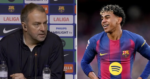 Ảnh bài viết Flick lý giải việc thay Yamal và De Jong vắng mặt