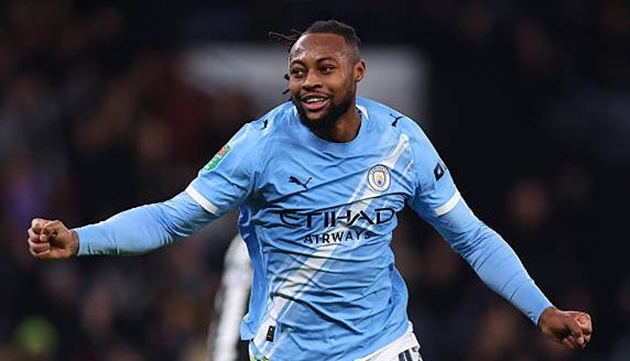 Antoine Semenyo h&aacute;o hức c&ugrave;ng Manchester City đấu Liverpool.