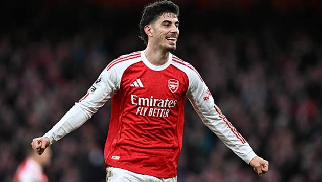 Ảnh bài viết Mikel Arteta tiết lộ lý do kéo Kai Havertz đá tiền vệ lùi sâu