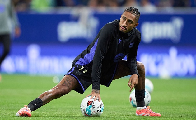 Ảnh bài viết Raphinha nghỉ tập trước đại chiến Barca gặp Atletico