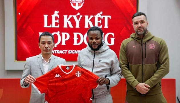 Jourdain Ronaldo Fletcher chuyển tới câu lạc bộ Hải Phòng.