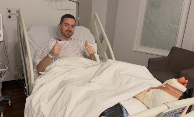 Ảnh bài viết Grealish báo tin sau ca mổ, hẹn ngày tái xuất