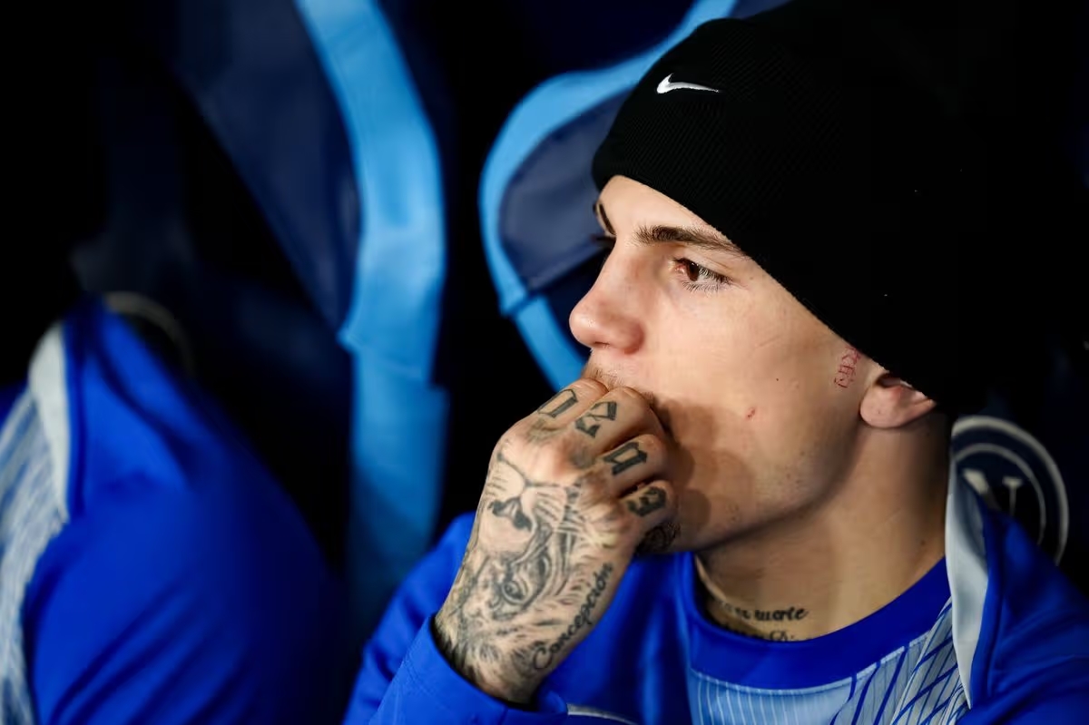 Alejandro Garnacho đang gặp khó khăn tại đội chủ sân Stamford Bridge.