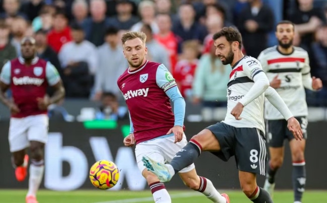 MU chạm trán West Ham.