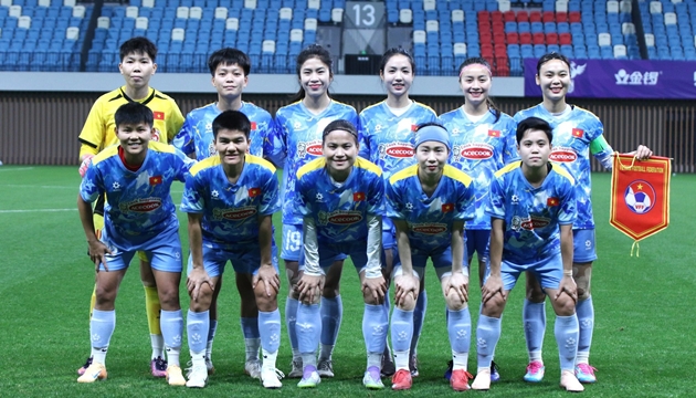Ảnh bài viết Thử nghiệm nhân sự, tuyển nữ Việt Nam thua 0-2 trước Trung Quốc