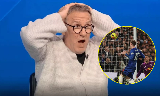 Ảnh bài viết Merson sốc nặng khi Palmer đá ra ngoài ở cự ly 1m