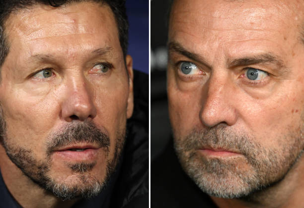 Những m&agrave;n đấu tr&iacute; giữa Diego Simeone v&agrave; Hansi Flick lu&ocirc;n thu h&uacute;t sự ch&uacute; &yacute;.