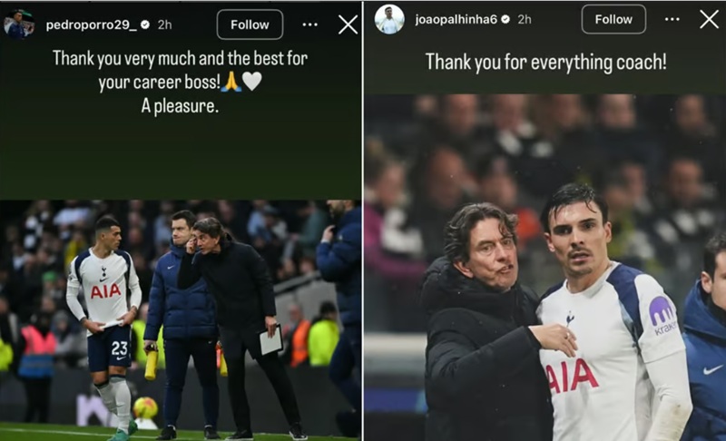 Ảnh bài viết Hai trụ cột Tottenham tri ân HLV Thomas Frank
