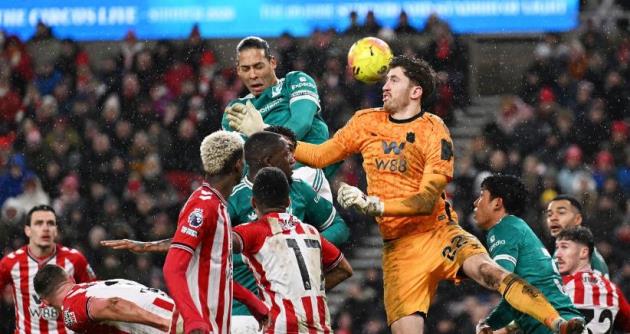 Van Dijk ghi b&agrave;n duy nhất của trận đấu.