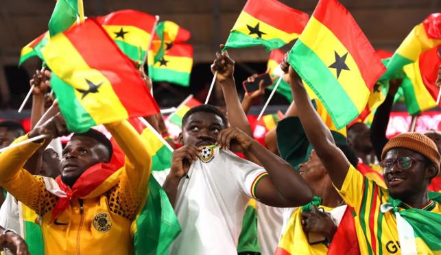 Niềm vui của Ghana khi gi&agrave;nh v&eacute; dự World Cup 2026.