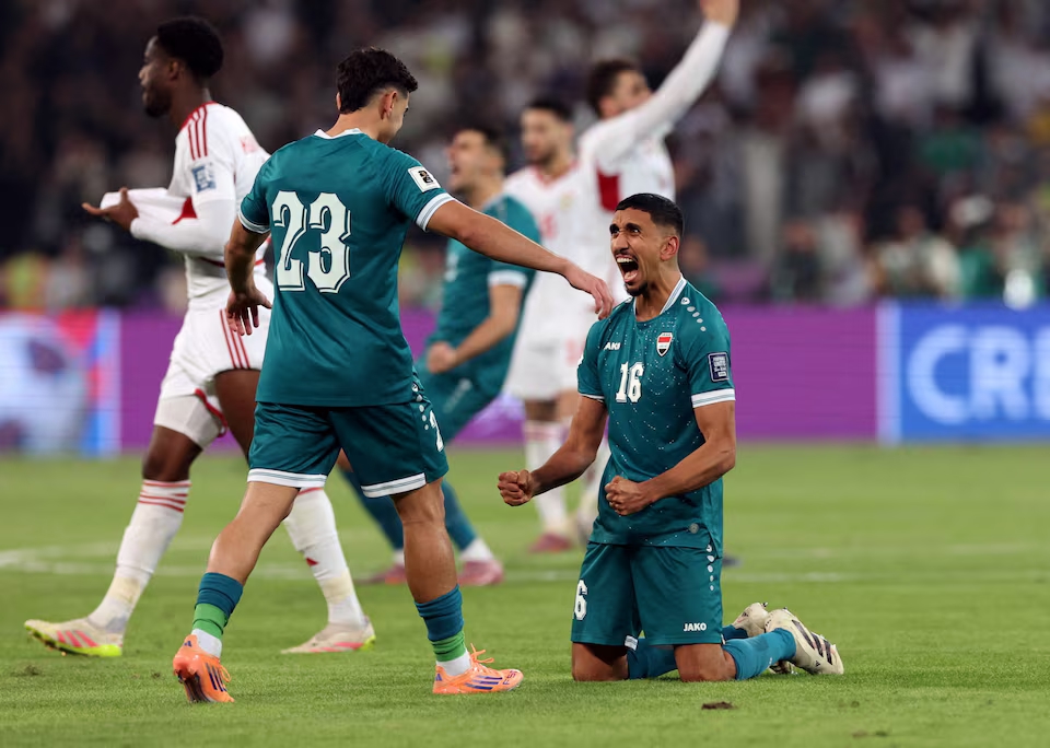 UAE vừa nhận thất bại đ&aacute;ng tiếc trước Iraq ở v&ograve;ng loại thứ năm World Cup 2026 khu vực ch&acirc;u &Aacute;.