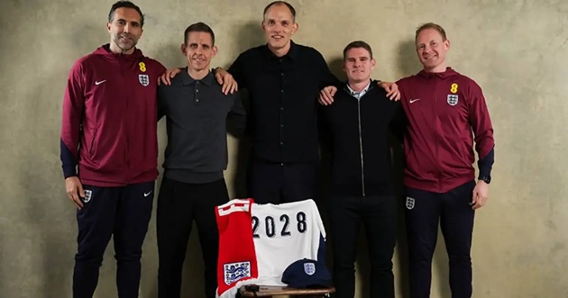 Tuchel hào hứng vì được gia hạn với ĐT Anh.