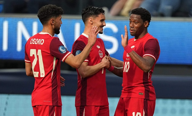 Tuyển Canada l&agrave; đồng chủ nh&agrave; World Cup 2026.