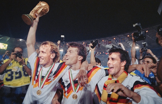 ĐT Đức v&ocirc; địch World Cup 1990.