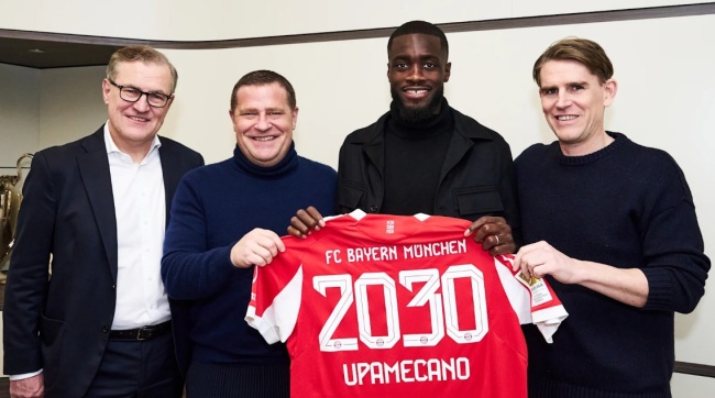 Ảnh bài viết CHÍNH THỨC! Upamecano ký hợp đồng mới 4 năm với Bayern Munich