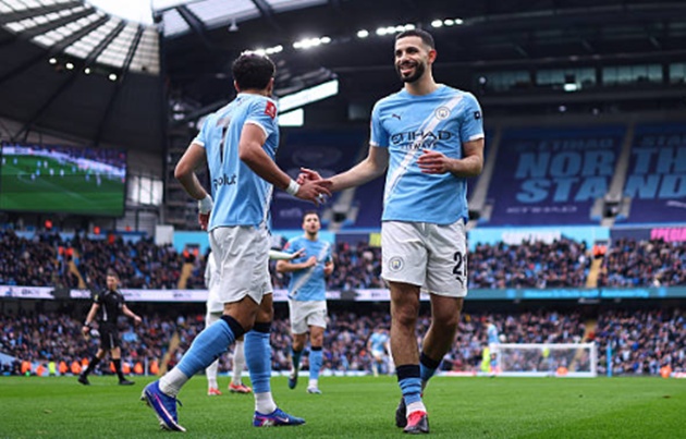 Thầy trò HLV Pep Guardiola thắng dễ tại vòng 4 FA Cup.