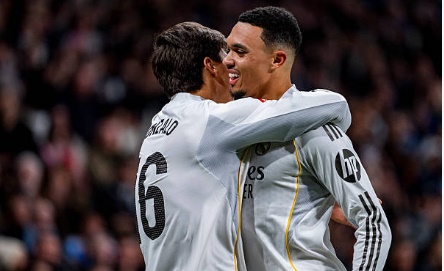 Garcia được Trent Alexander-Arnold dọn cỗ.