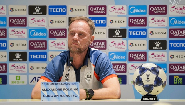 HLV Mano Polking tự tin C&ocirc;ng An H&agrave; Nội sẽ gi&agrave;nh chiến thắng.