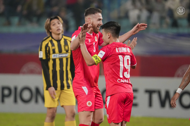Công an Hà Nội thắng Tampines 4-0 nhưng có nguy cơ bị xử thua. Ảnh: CLB CAHN