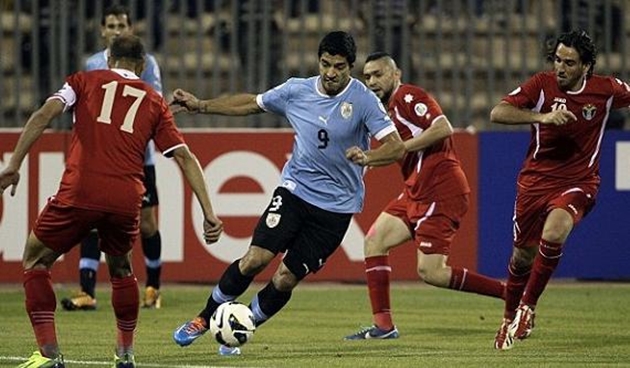 Jordan kh&ocirc;ng thể vượt qua v&ograve;ng loại World Cup 2014.