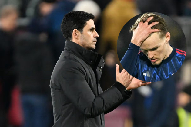 Odegaard vắng b&oacute;ng trong thắng lợi 4 sao của Arsenal.