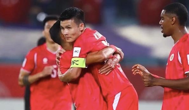 Công an Hà Nội đủ sức ghi 3 bàn vào lưới Tampines Rovers.