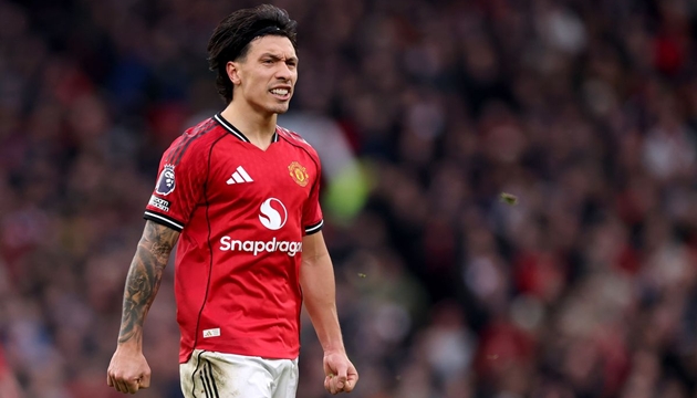 Lisandro Martinez là ngôi sao có tinh thần chiến đấu hàng đầu tại Quỷ đỏ.