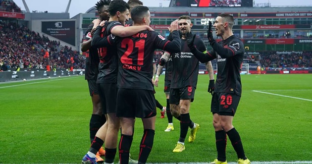 Bayer Leverkusen c&oacute; sự tự tin sau trận thắng đậm tại Bundesliga.