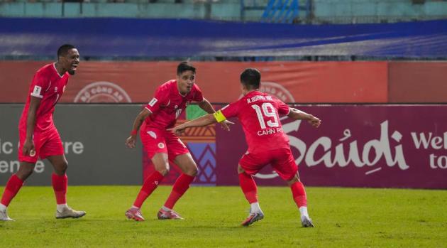 Quang Hải v&agrave; đồng đội tự tin trước trận đ&aacute;nh lớn.