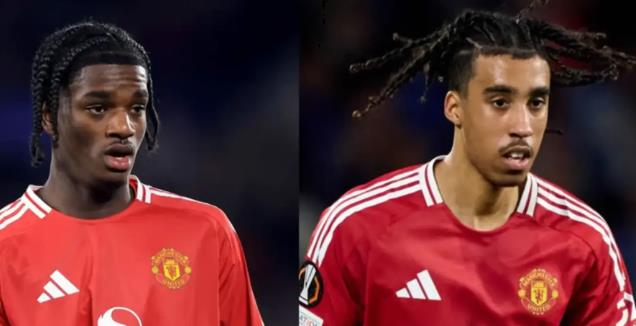 Bộ đ&ocirc;i trung vệ trẻ Ayden Heaven v&agrave; Leny Yoro đến Dubai tập luyện.