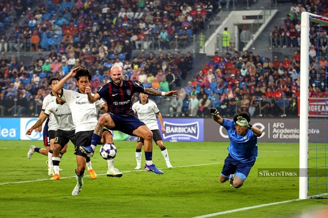 Johor Darul Ta'zim đ&atilde; g&acirc;y bất ngờ trước đối thủ Nhật Bản.