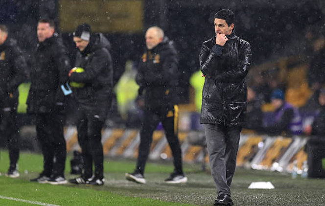 Arteta không hài lòng về màn trình diễn của các học trò.