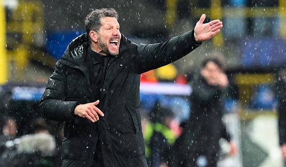 Diego Simeone tiếc nuối với trận hòa của Atletico Madrid.