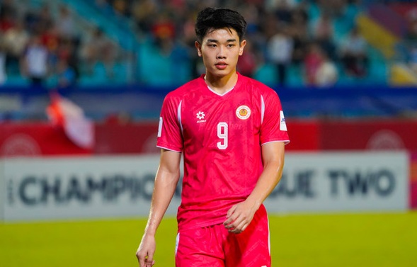 Đình Bắc bị từ chối bàn thắng ở trận đấu mới đây.