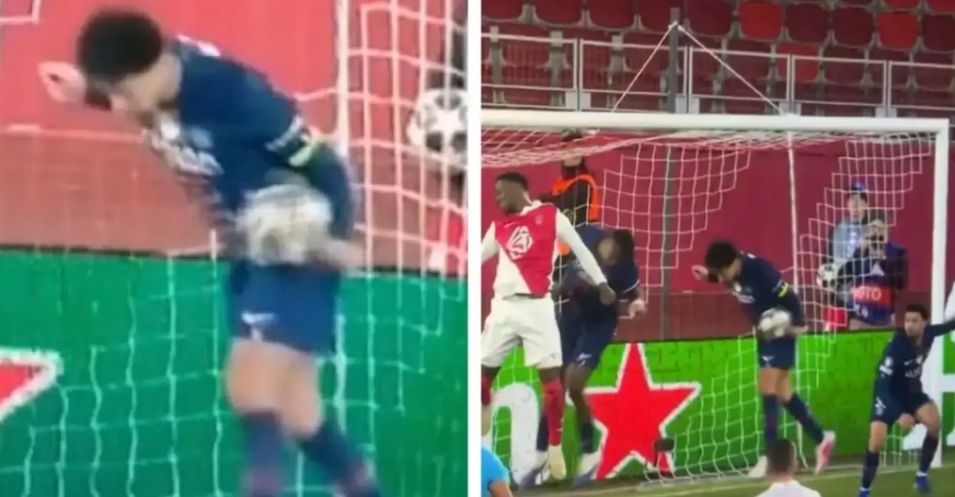 Ảnh bài viết Vì sao Marquinhos không bị thổi phạt đền trước Monaco?