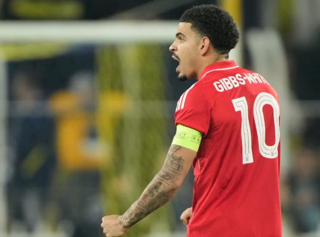 Ảnh bài viết Nottingham thắng đậm, Gibbs-White tuyên bố sẵn sàng đấu Liverpool