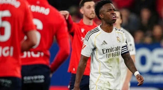 Real g&acirc;y thất vọng với trận thua Osasuna.